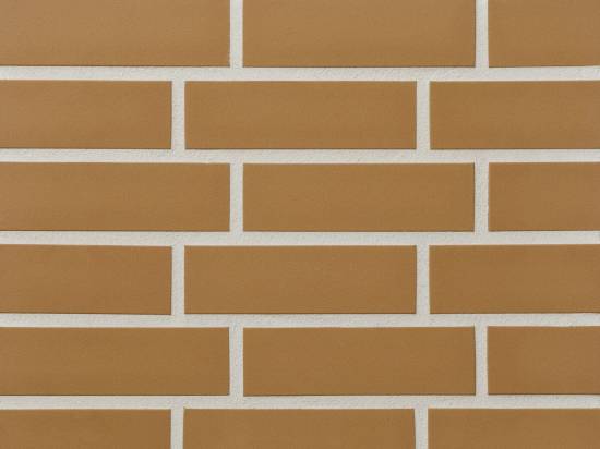 Клинкерная фасадная плитка Stroeher Keravette 320 sandgelb, арт. 2110, NF11 240x71x11 мм