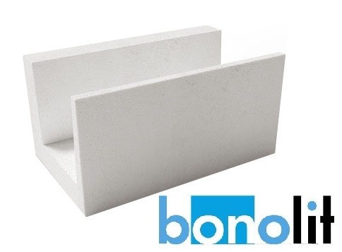 U-образный блок Bonolit г. Старая Купавна D500 500*250*375